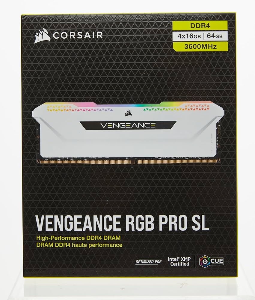 Corsair DDR4 VENGANCE RGB PRO SL　64GB Amazon.in: Buy Corsair Vengeance RGB PRO SL 64GB (2x32GB