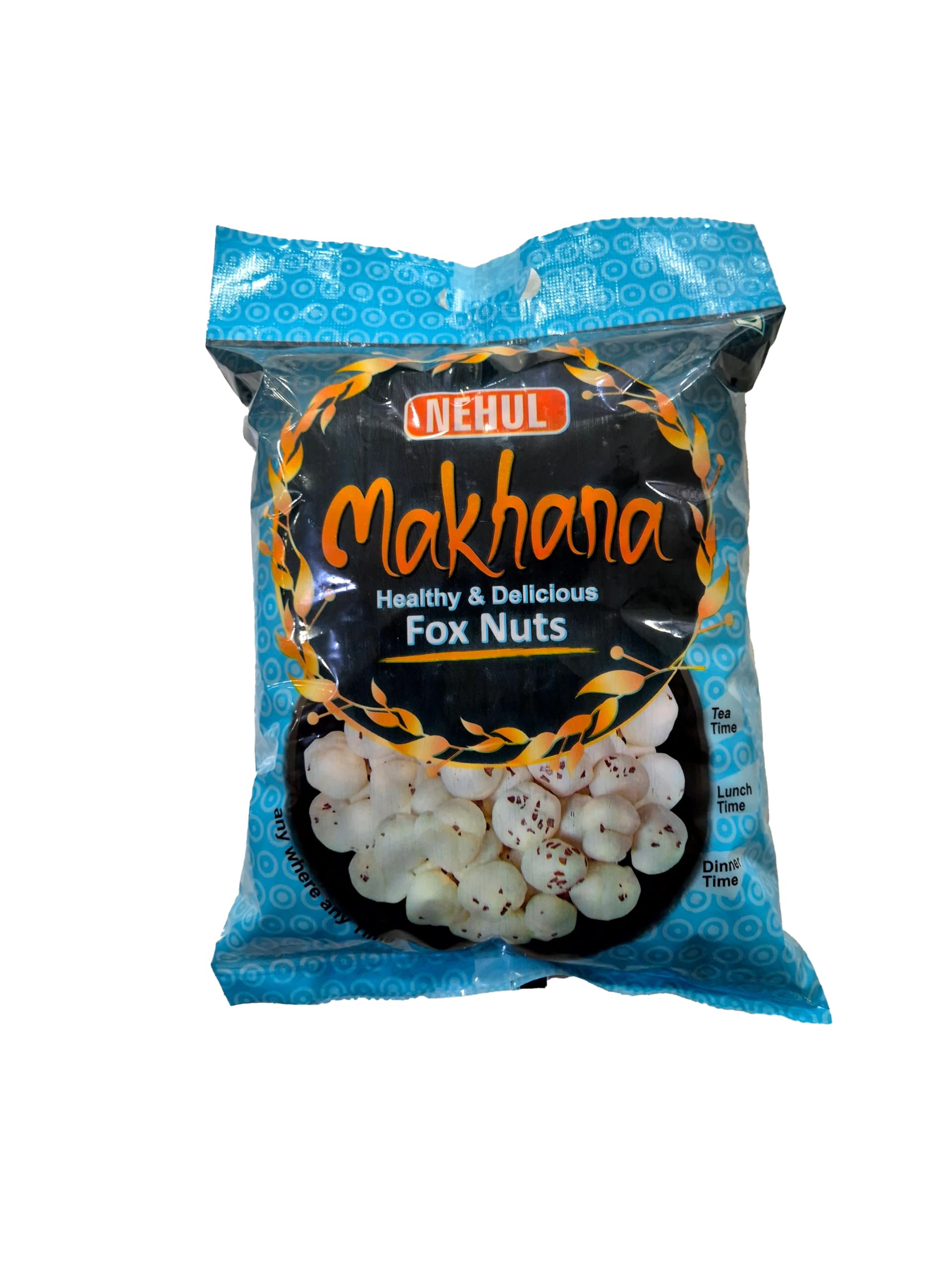 DFJ Nehul Premium Phool Makhana | Healthy & Delicious Fox Nuts | Natural Lotus Seeds | Crunchy Superfood Snack | Rich in Protein, Fibre & Calcium | 250GM Pack