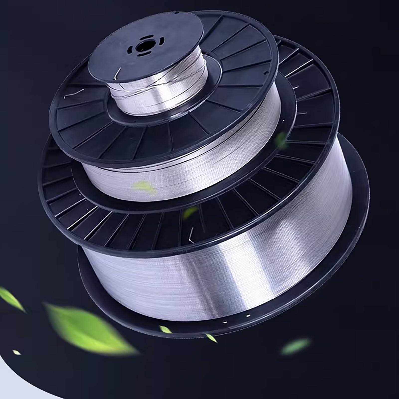 Filo di saldatura MIG senza gas E71T-GS, 0,047/0,035/0,035/0,035/0,035 pollici (1,2/1,0/0,8 mm) per acciaio dolce zincato - 0,8 mm 1 kg 4 pezzi