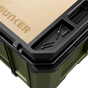 BUNKER Load-Up Stacking Worktop - FSC Plywood Modular Tool Storage