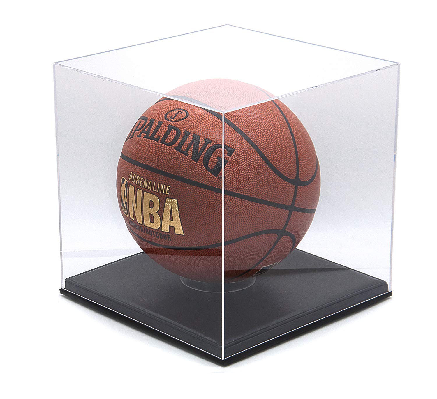 Combination of Life Deluxe Acrylic Full Size Basketball Display Case Memorabilia Holder 28.2x28.2x29.2cm