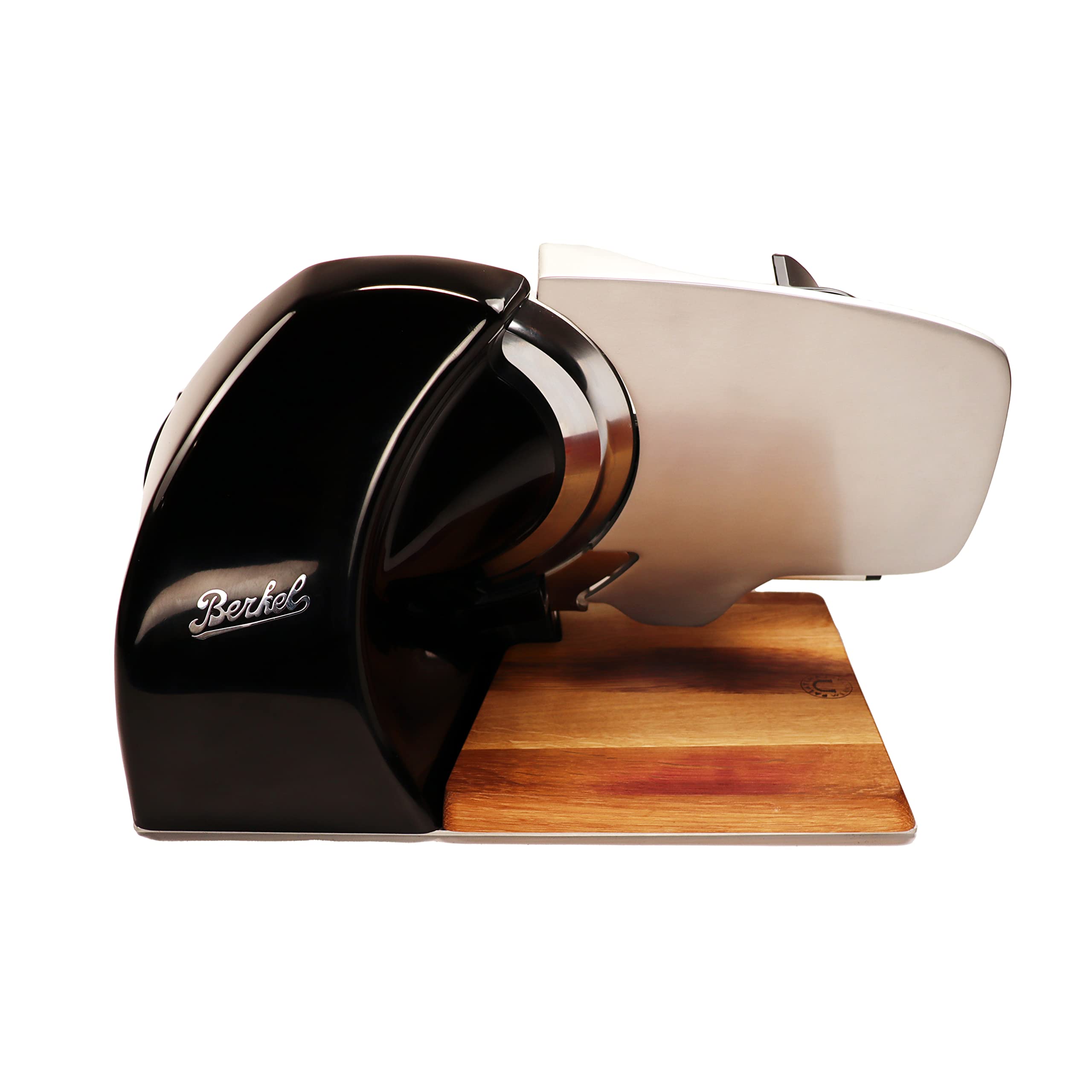 Berkel - Affettatrice Home Line 250 Plus in nero - Nuovo modello + 100% tagliere fatto a mano unico