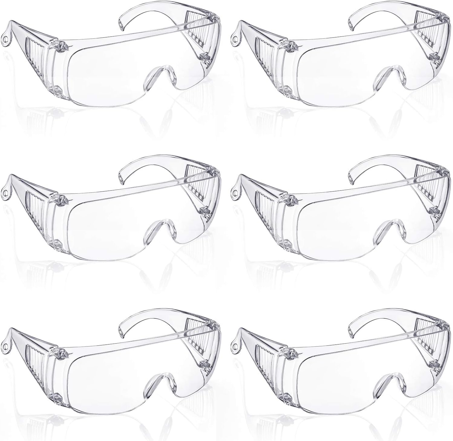 Safety Goggle Glasses Anti-fog Polycarbonate Eyewear with Impact Resistant Lens for Construction Laboratory Outdoor