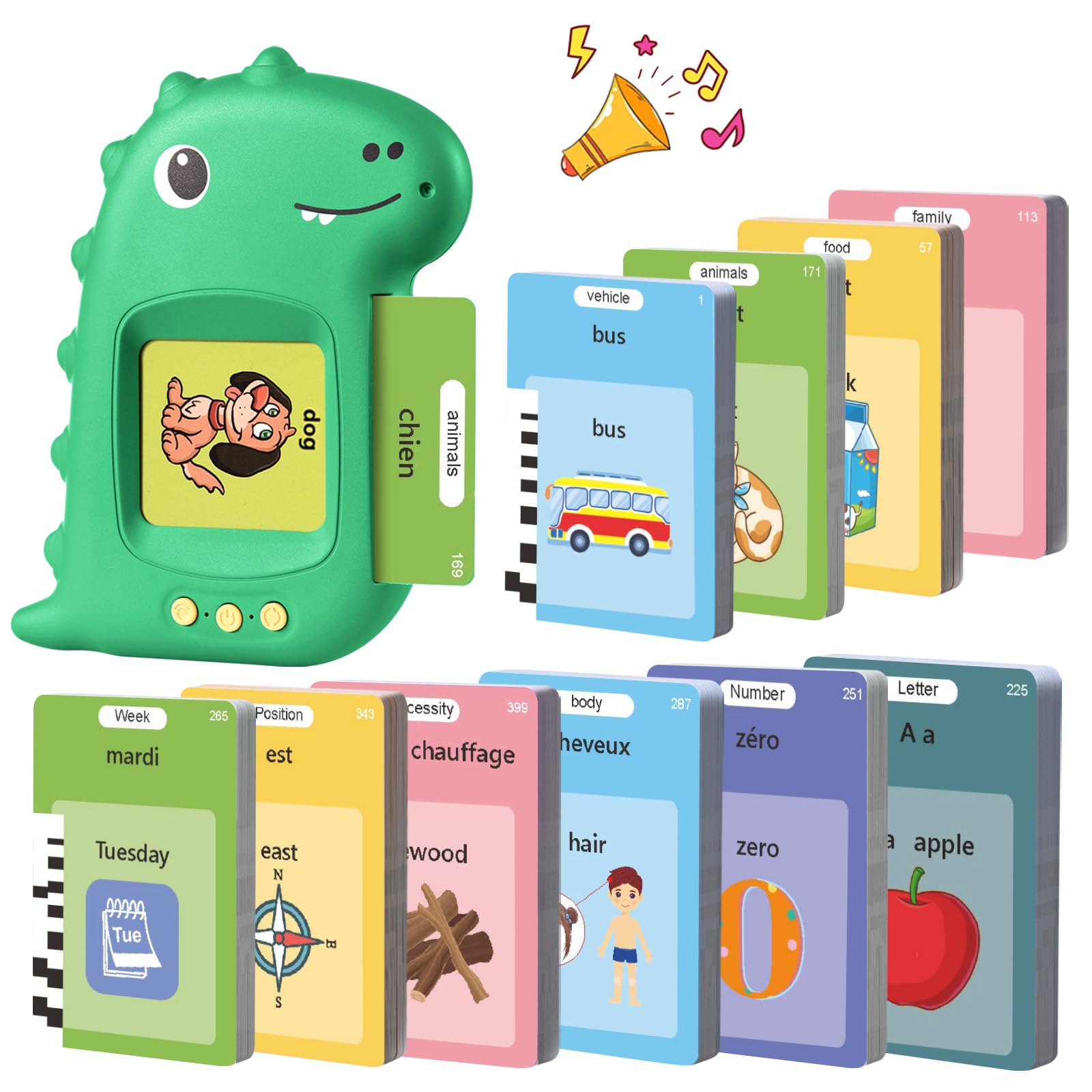 Italiaanse standaard, Flashcard educatief speelgoed voor kinderen van 1 tot 6 jaar, 120 vellen, 240 woorden voor het leren van audio, Montessori sensorisch speelgoed voor autisme-logopedie, roze Italiaanse standaard, Flashcard educatief speelgoed voor kinderen van 1 tot 6 jaar, 120 vellen, 240 woorden voor het leren van audio, Montessori sensorisch speelgoed voor autisme-logopedie, roze