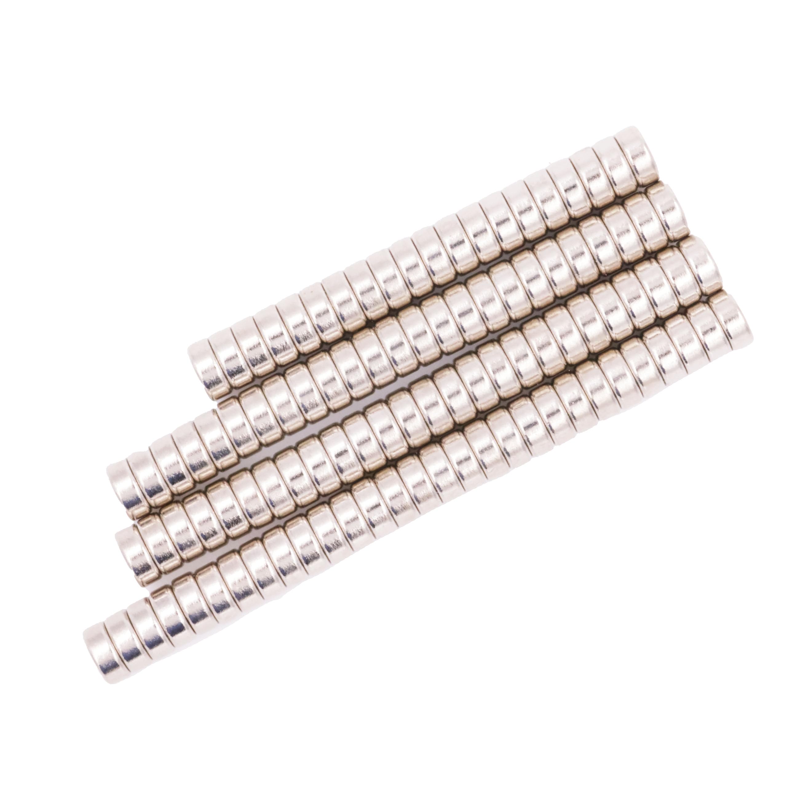 Aimant Autocollant Aprilheld Lot De 15 Aimants En Néodyme Extra Puissants - 15 X 3 Mm - N52 De La Classe La Plus Puissante - Pour Tableau D'affichage, Tableau Blanc, Photo, Réfrigérateur