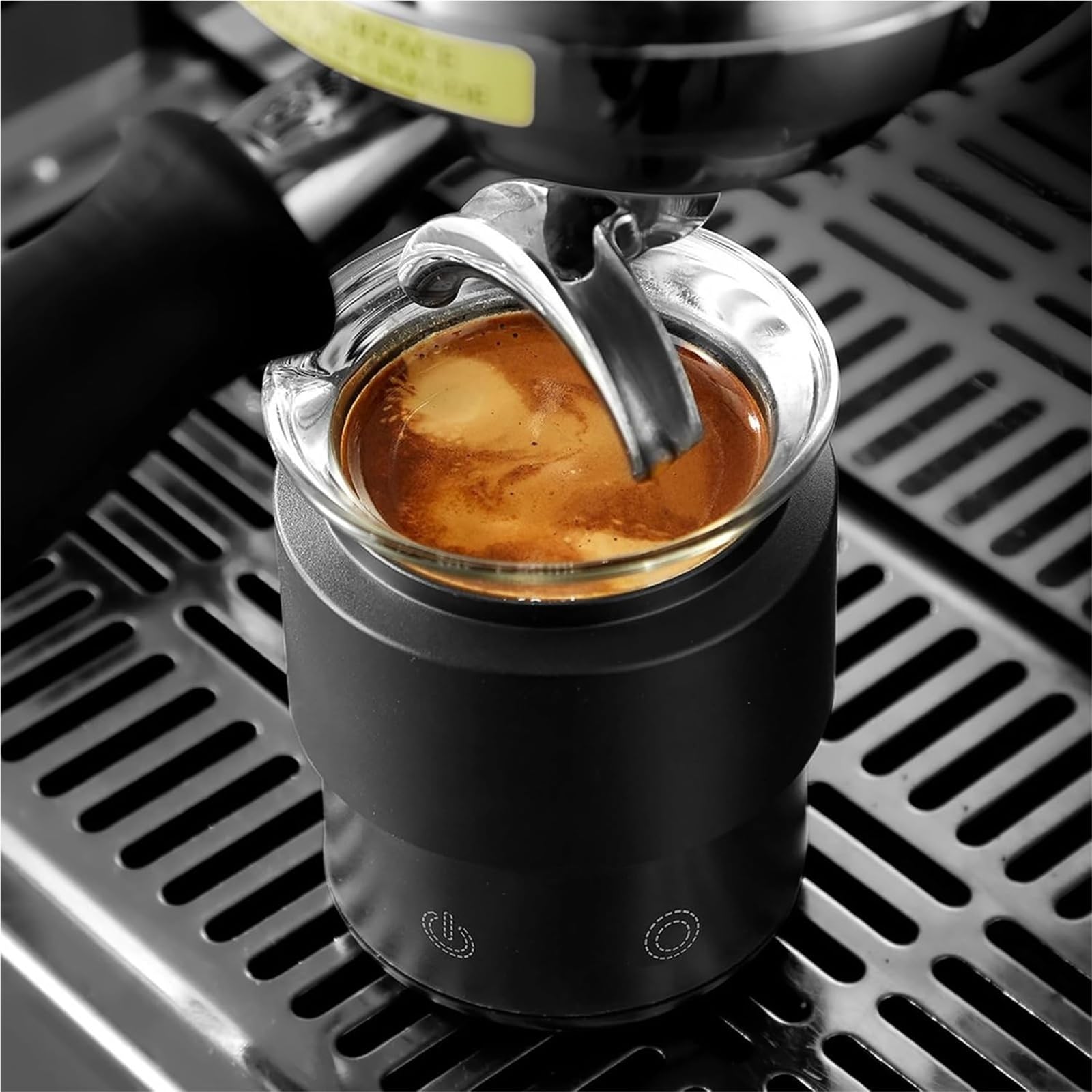 Taza Dosificadora De Café Con Báscula, Herramienta De Ponderación De Espresso, Con Pantalla Táctil LED, Precisión 0,5-99,9 G/0,1 G; 100-500g/1g, For Accesorios Dosificación