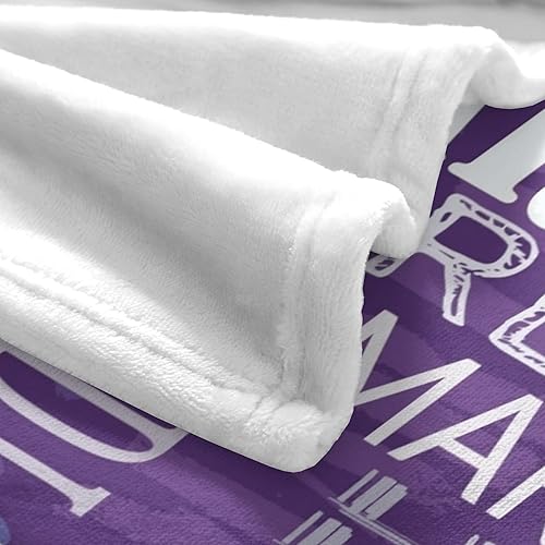 Miniatura 7 de Manta personalizada con nombre para adultos y niños, manta de franela personalizada (Variedad 02, 30 x 40 pulgadas)