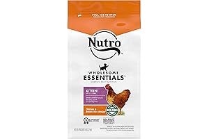 Nutro Wholesome Essentials Dry Kitten Food with Chicken & Brown Rice (5 lb. Bag)