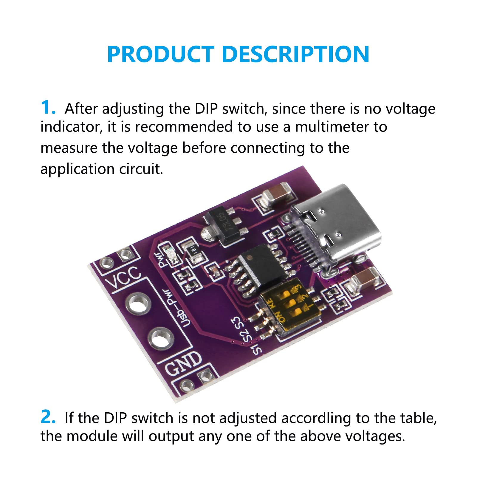 USB PD Trigger Board USB-C Type-C PD2.0 3.0 To DC USB Fast Charge ...