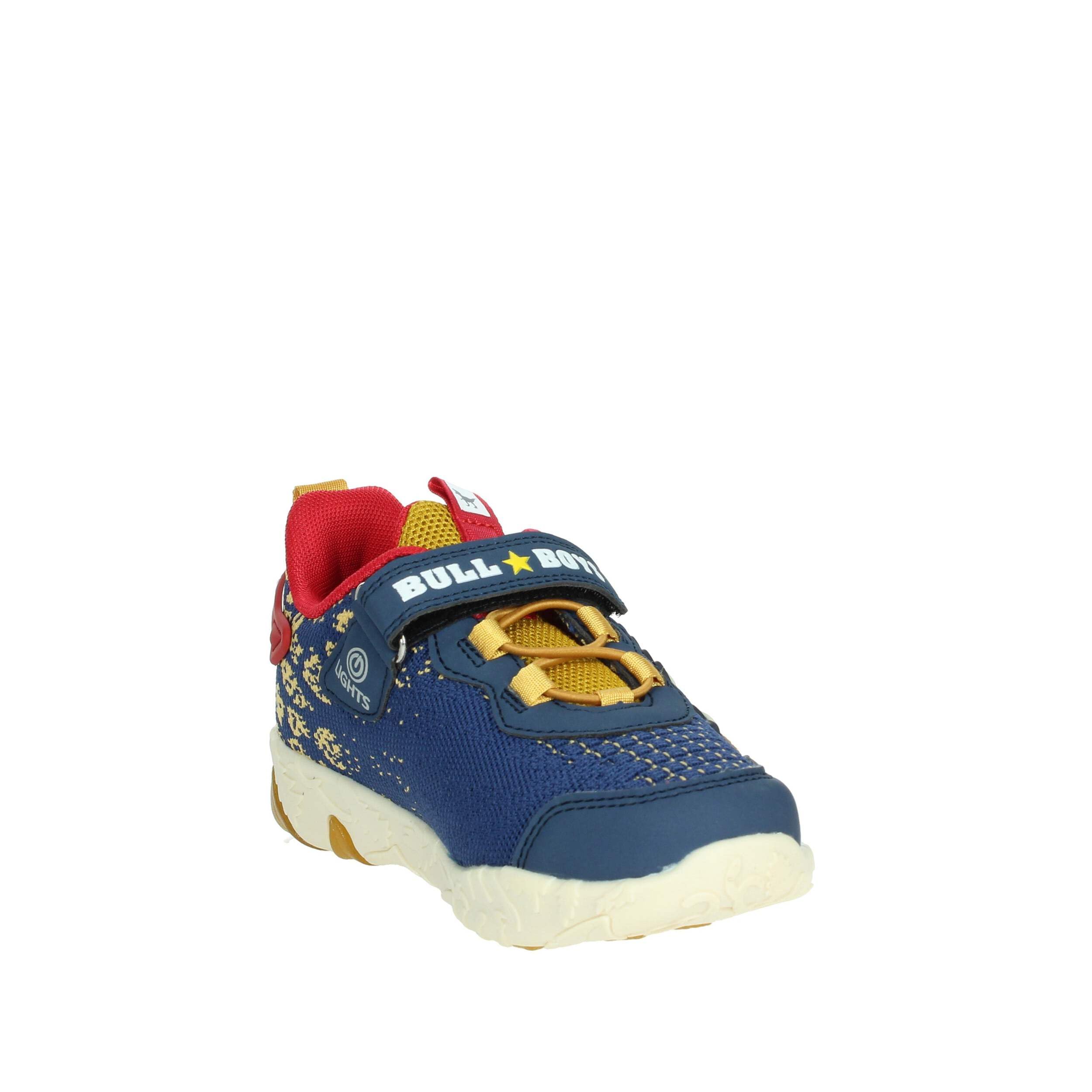 Bull Boys Scarpa con luci Modello DNAL4557 BL01 Anchilosauro Blu