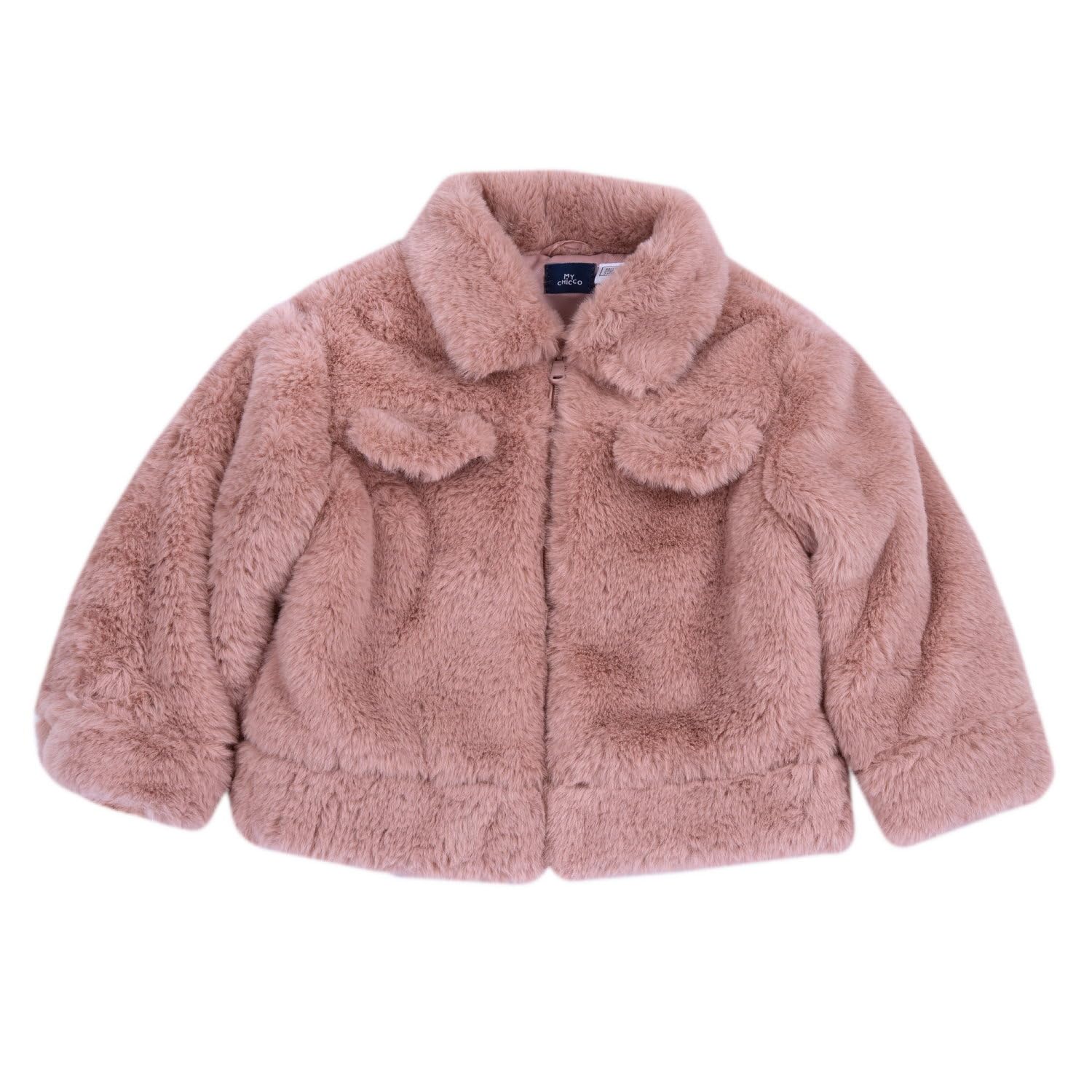 Chicco, Abrigo Bebé Niña con Capucha y Práctico Cierre de Cremallera, Lavable en la Lavadora, Ropa para Niña 0-24 Meses, Designed in Italy