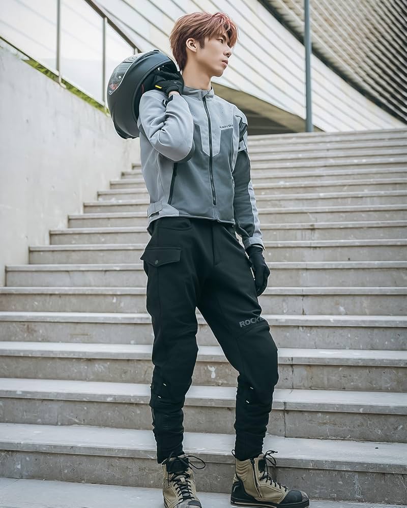 ⭐タイチ⭐レザー パンツ ライディング 黒 バイク ライダース　保護パッド Amazon | LOKIPONG バイク 革パンツ レディース バイク用レザー