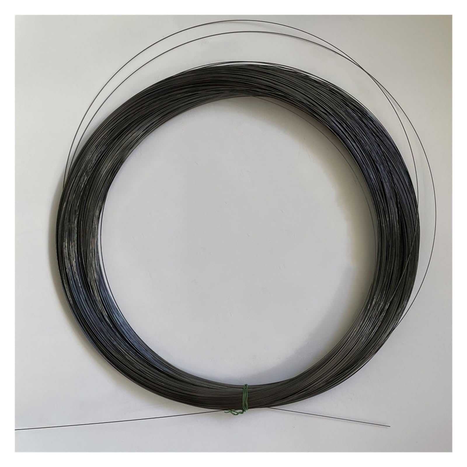 Alambre Recto de aleación de Nitinol súper elástico de 1M, Alambre Recto de níquel-Titanio, filamento hiperelástico de 0,1-1,8 MM, Alambre de Acero for Resorte Negro(0.1MM)