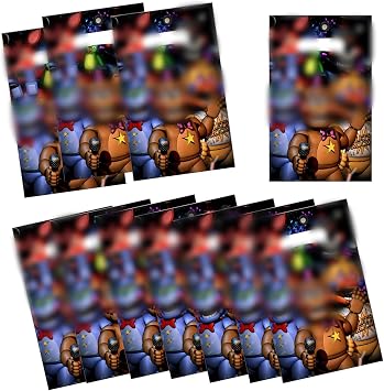 WOLEN 30Pacs Party Gift Bags - Five Nights Birthday Decorations