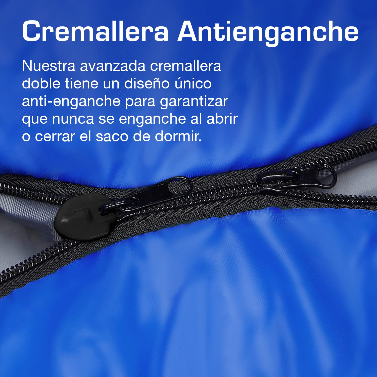 Active Era Saco de Dormir 200 cm x 80 cm 300gr - Resistente al Agua, Relleno de Doble Capa, Cálido con Capucha y Cordón. Saco de Dormir Ultraligero Todas Las Estaciones, Adultos y Niños