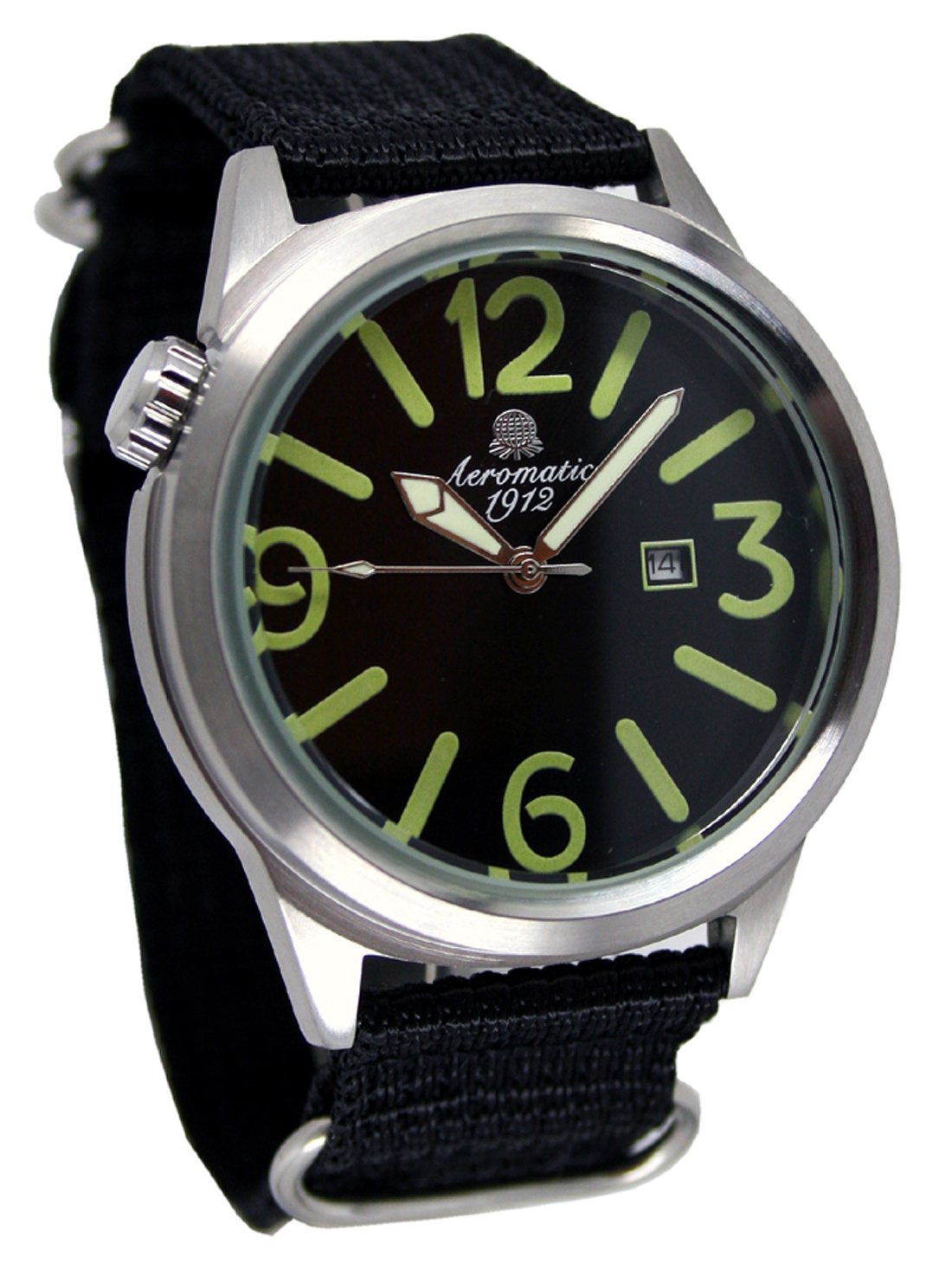 Retro Design Pilot Watch from Germany Luminous Hands A1370