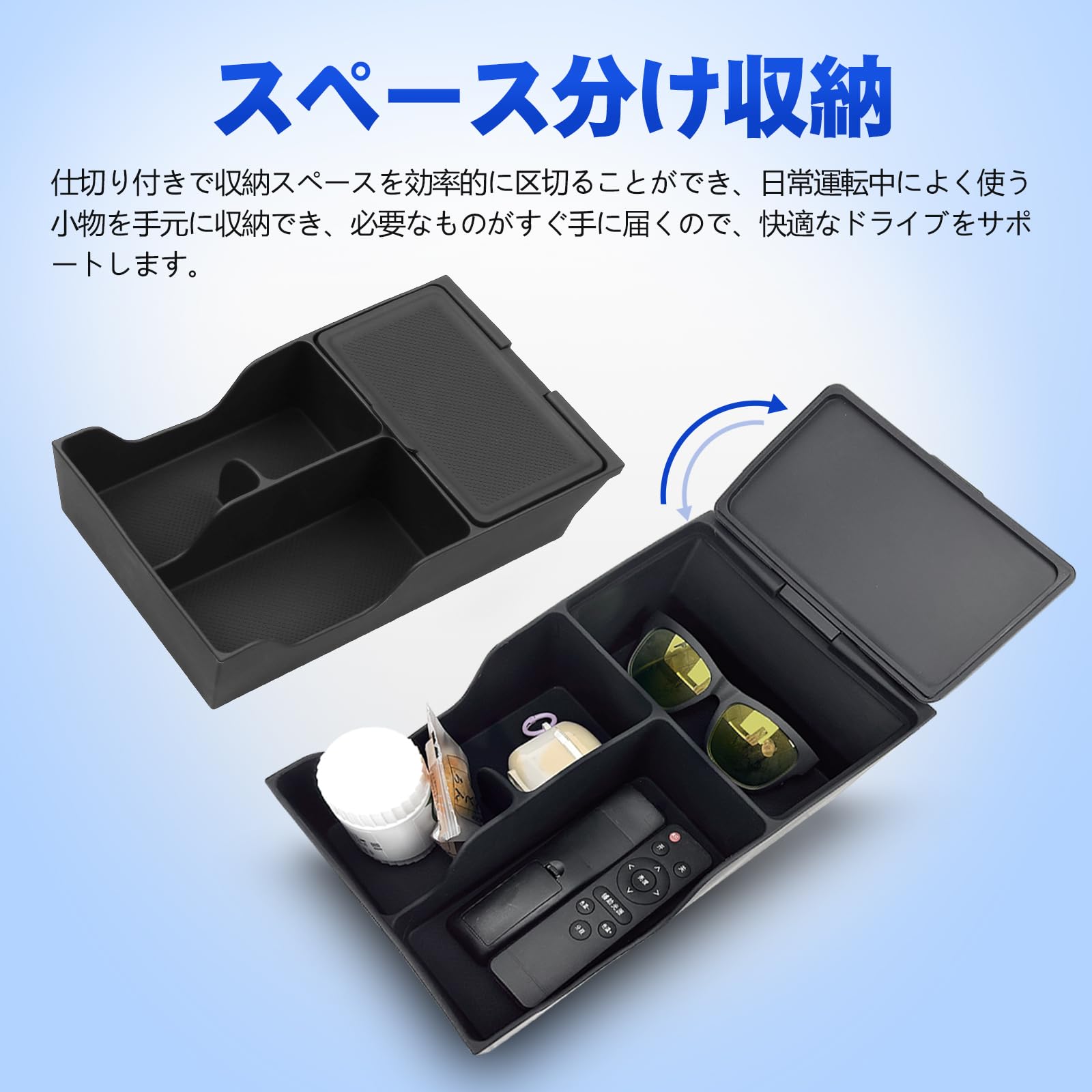 Amazon | TELLIKA アルファード/ヴェルファイア 40系 専用 コンソール 
