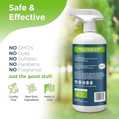 Miniatura 20 de Rocket Pure Spray desodorante natural para zapatos, espray eliminador de olores en aerosol para pies, desodorante en aerosol para zapatos, spray