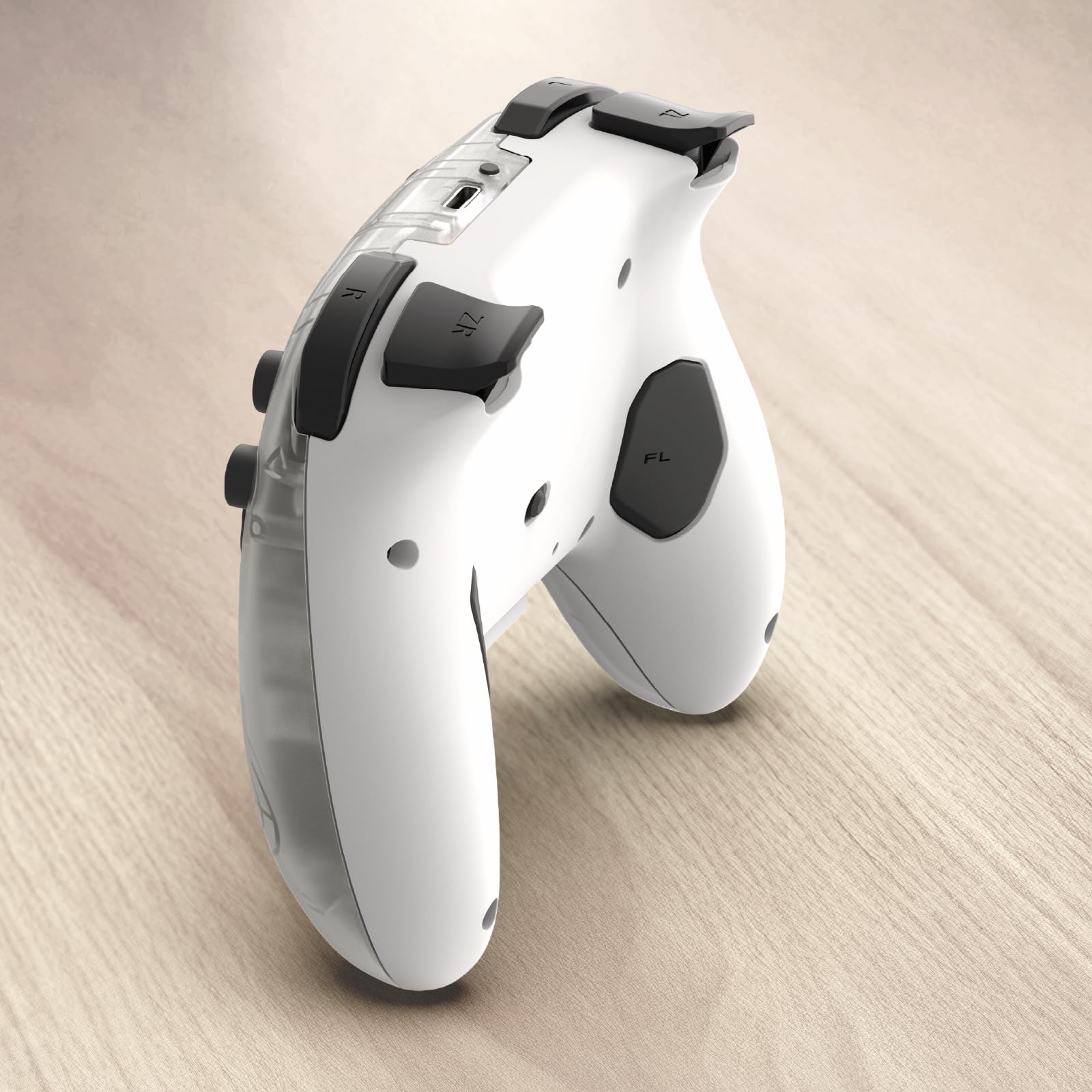 HORI Manette HORIPAD Turbo sans fil pour Nintendo Switch 2 (Blanc glacé) – Sous licences officielles Nintendo