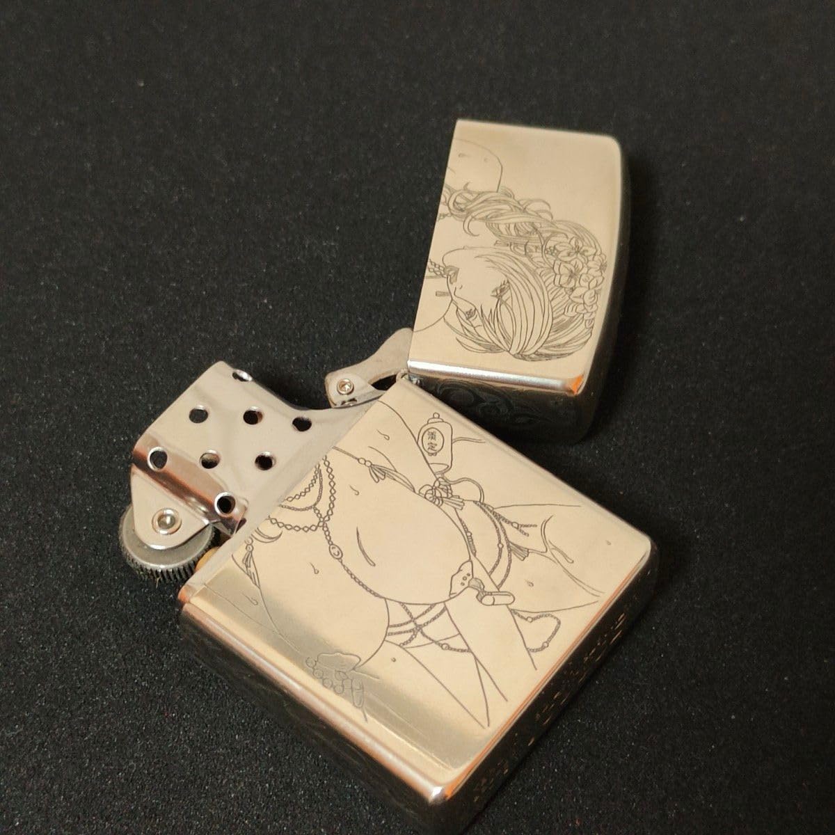 SAO リーファ　ゆい　水着　美少女　オイルライター　zippo 風　SO33 Amazon.co.jp: ZORRO 白銅 美女 オイルライター セクシー 織田Ⅲ