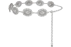 Women Boho Vintage Chain Belt For Dresses Festival Clothing Jeans