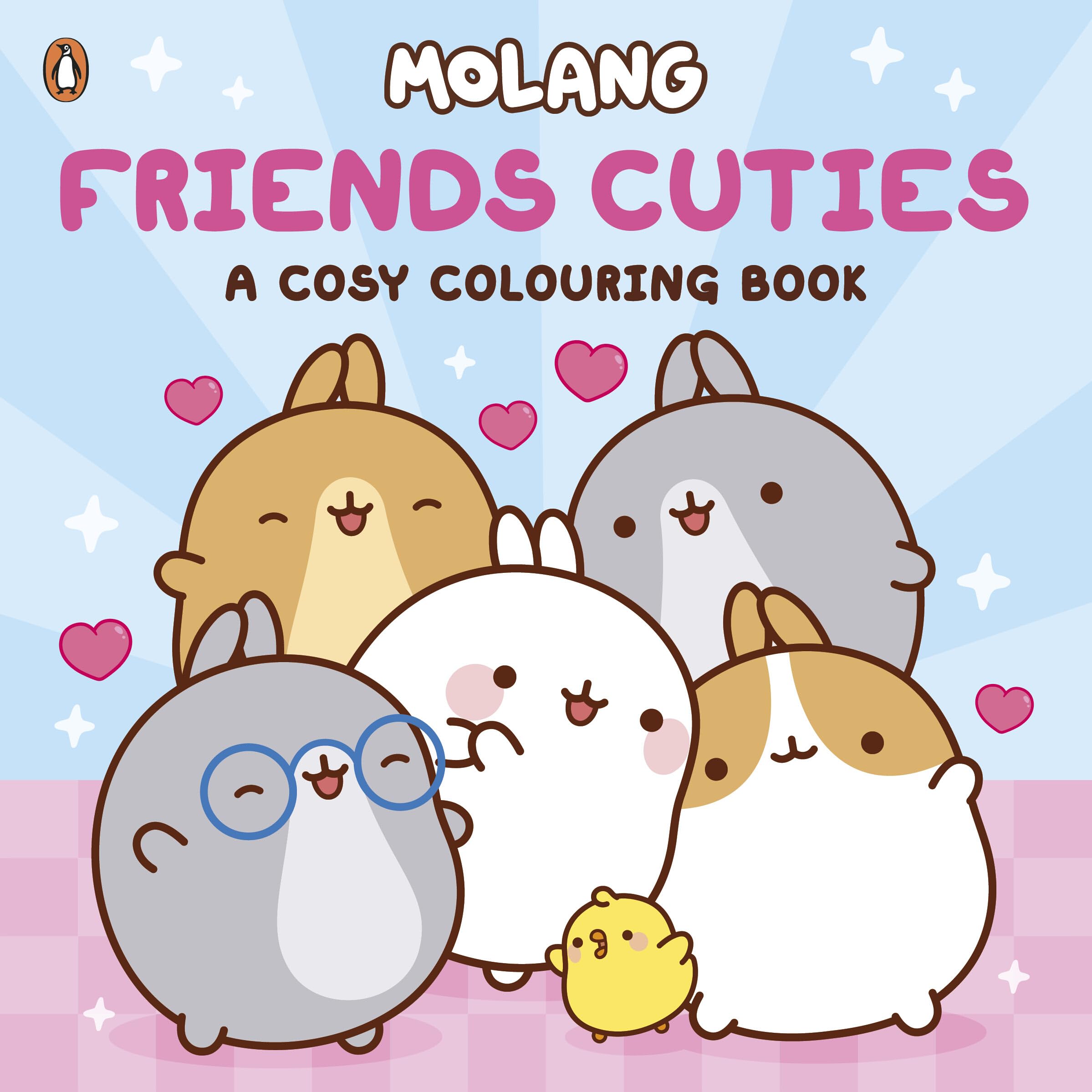 Molang: Friends Cuties: A Cosy Colouring Book