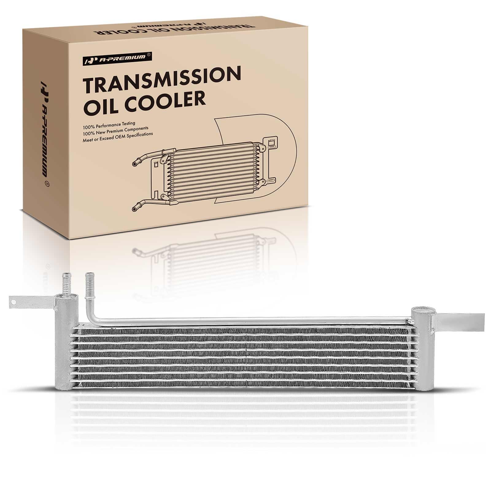 A-Premium Transmission Oil Cooler Replacement for Ford Mustang 2015-2023 Parallel Flow 2.3L 3.7L 5.0L