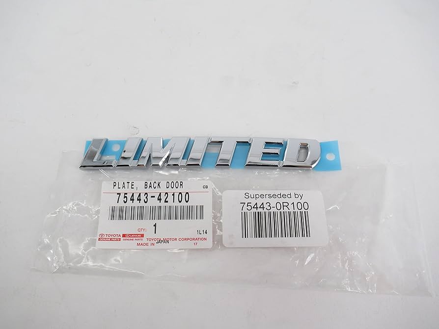 Y♡ Amazon.com: Toyota Emblem - 75443-42100 : Automotive