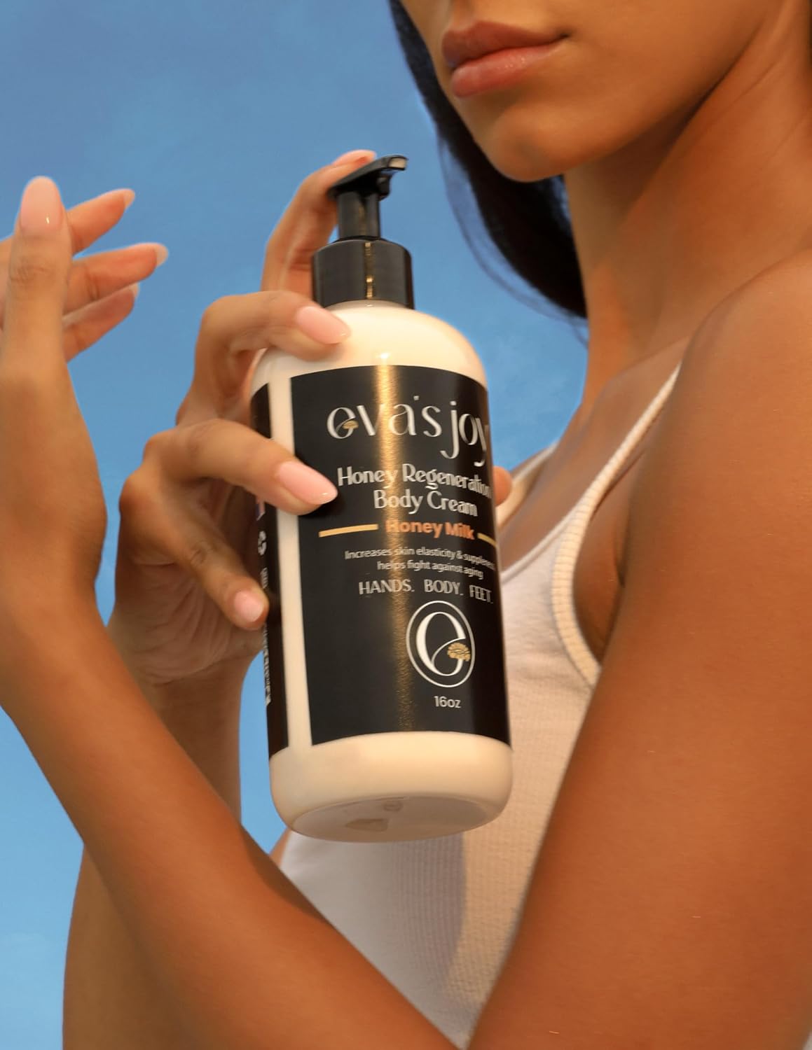 Eva's Joy Honey Milk Regeneration Body Cream, Nourishing Moisturizer for Soft, Glowing Skin, Supports Skin's Natural Health, 16 oz - Image 6