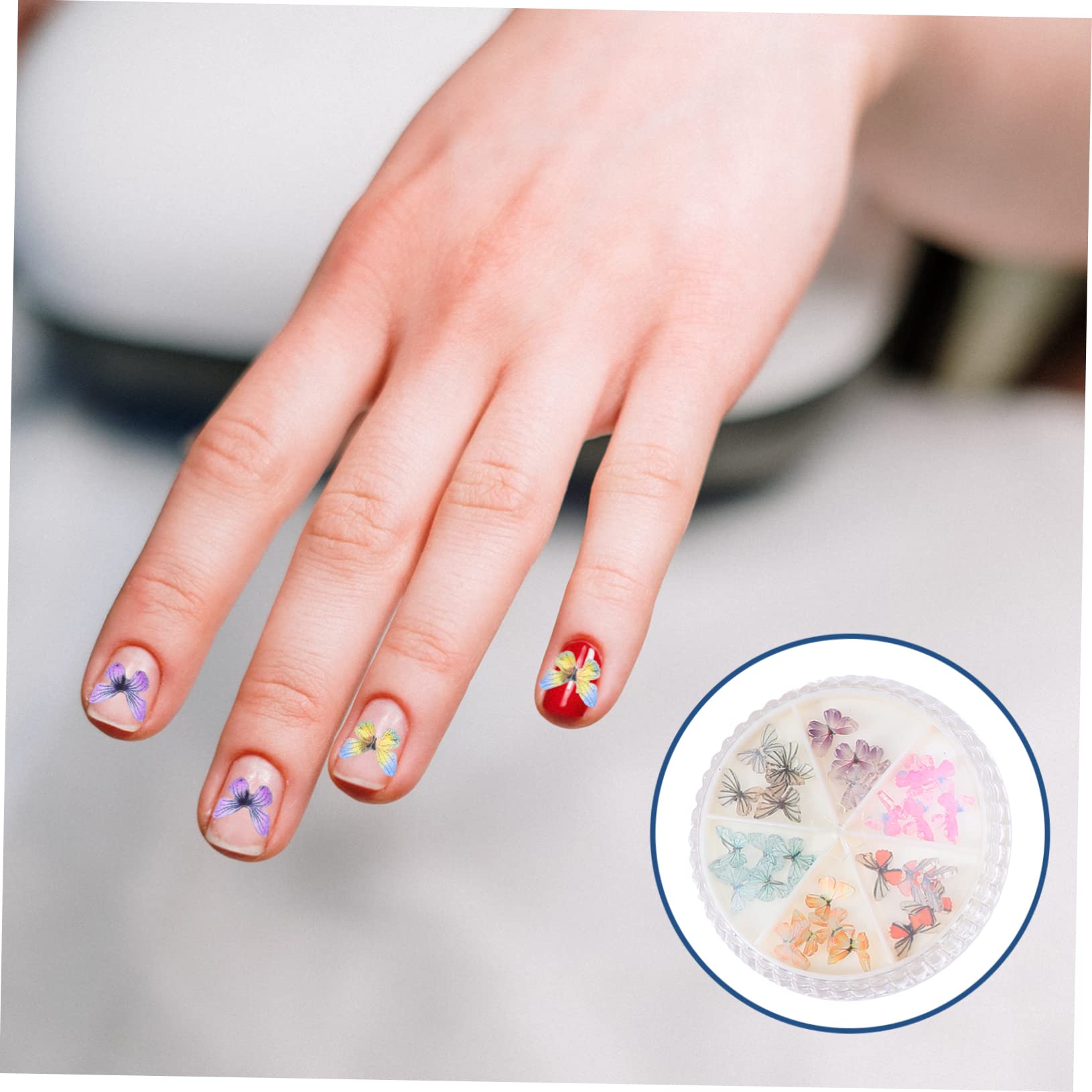 3 Set Decorazioni Unghie Farfalle Adesivi Per Nail Art Creativi Ciondoli Unici Per Manicure E Te Per Amanti Del Nail Design 3 Scatole*3