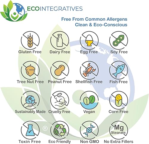 Miniatura 8 de Meriva Curcumin Phytosome + Serratiopeptidase  500 mg de complejo de fitosoma de curcumina  Apoyo vegano para articulaciones y movilidad  60 cápsulas