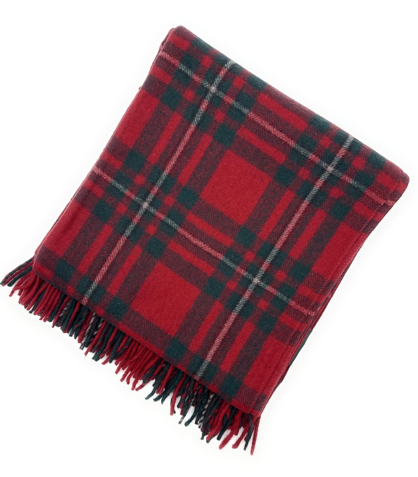 Soft Wool Tartan Blanket – 70x60 Inches – Soft, Warm & Timeless - Buchanan Ancient - View #12