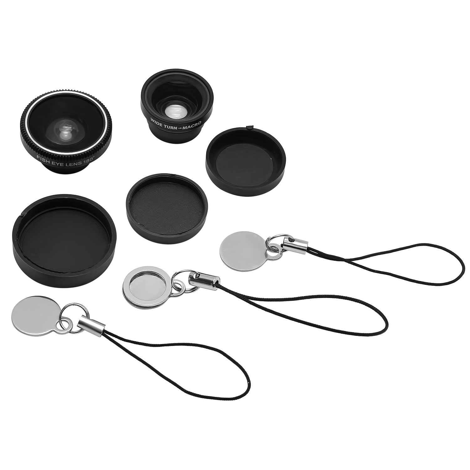 AduroCamera Lens Kit, Black (3-Piece)