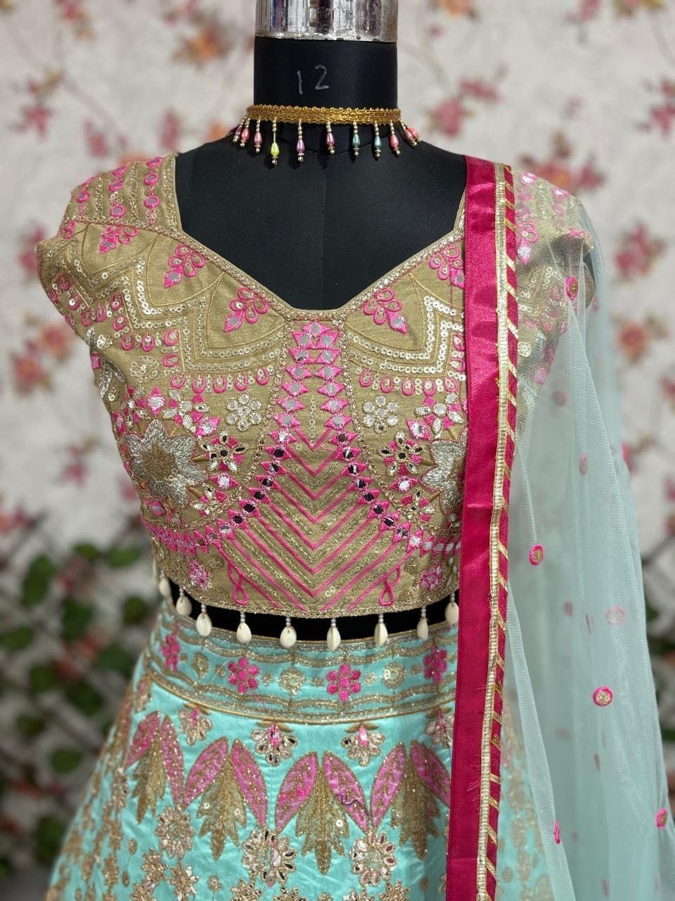 Lehenga Choli Set with Dupatta For Women Ready To Wear for women.