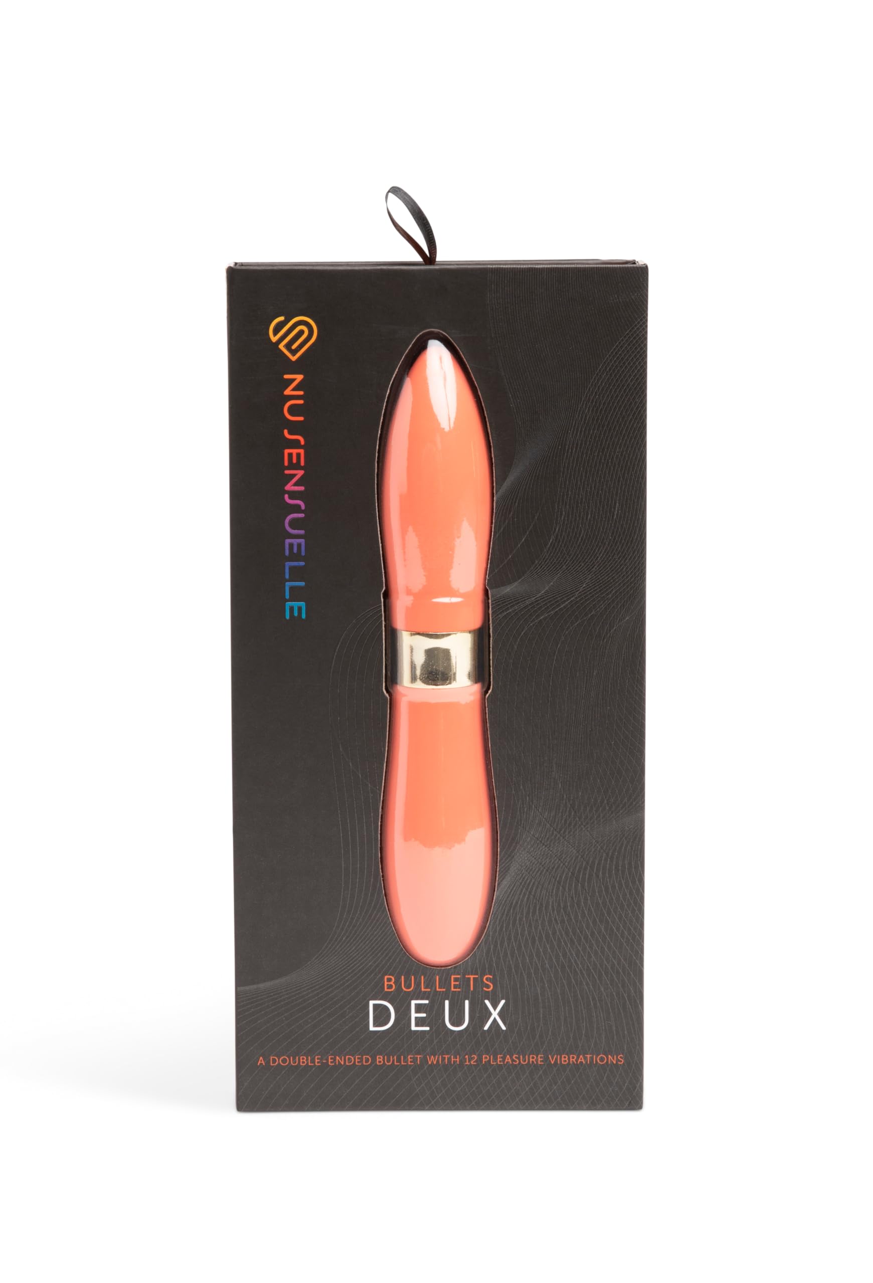 Nu Sensuelle, Double Ended Deux Bullet Coral, Vibratore ricaricabile, dispone di 12 velocità di vibrazione profonda