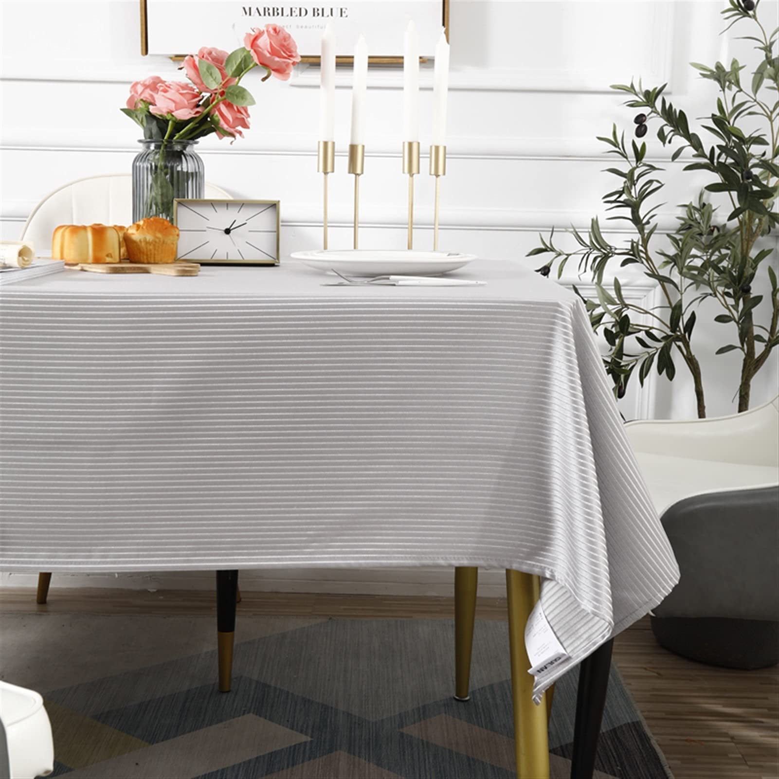 Elegante e Lussuoso Europa Luxury Tovaglia Tovaglia Rettangolare di Qualità Tessuto in poliestere Poliestere Tessuto Tessuto MEDO PROVA A PROVA A PROVA A PROVA A PROVA A PROVA A PROFESSIONALE E STANZA