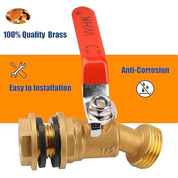 Faucet With Dust Cover For Mineral Water Container Water Drain Valve Connector Kitchen Fixture Mineral Water Bucket Faucet