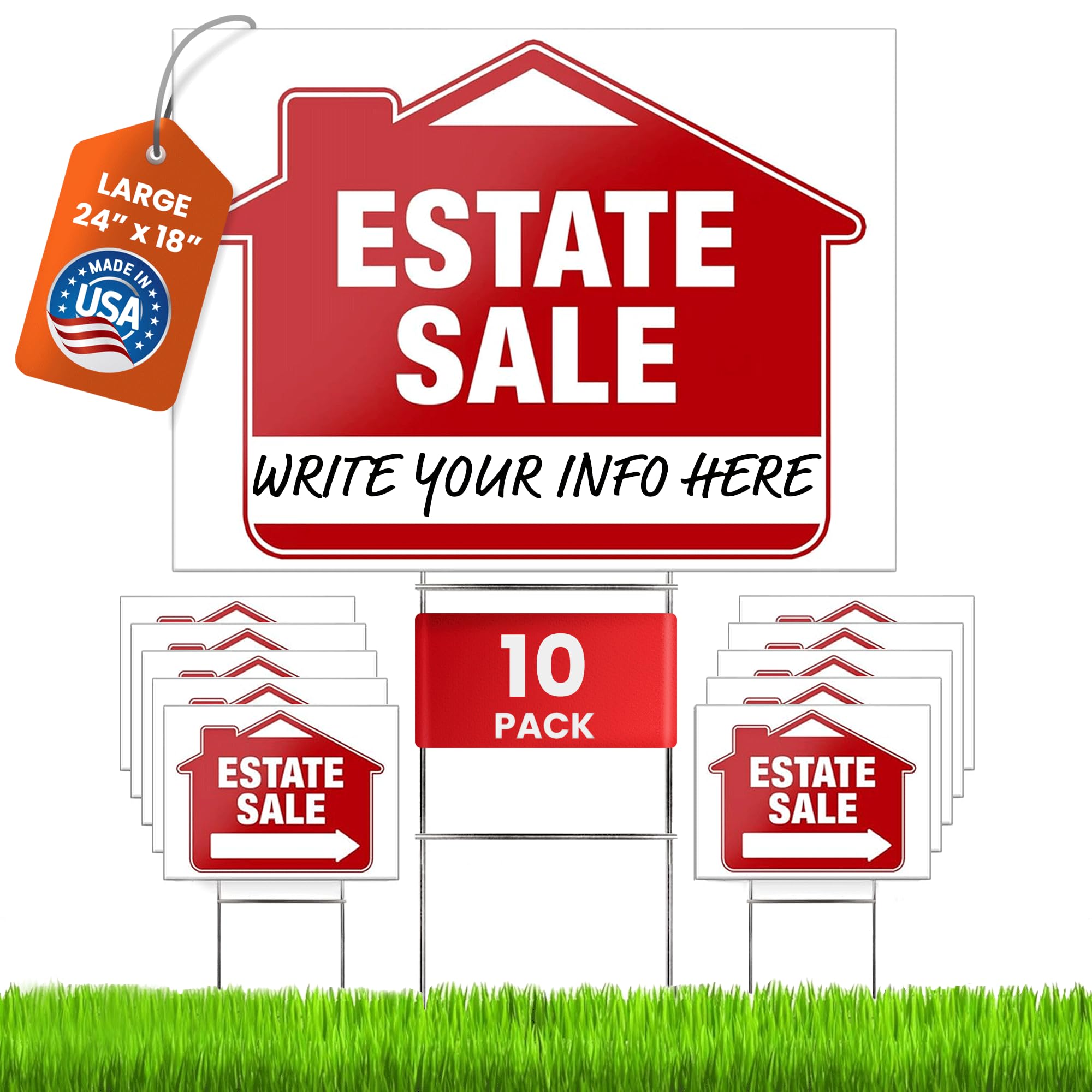 SignHero Estate Sale Signs
