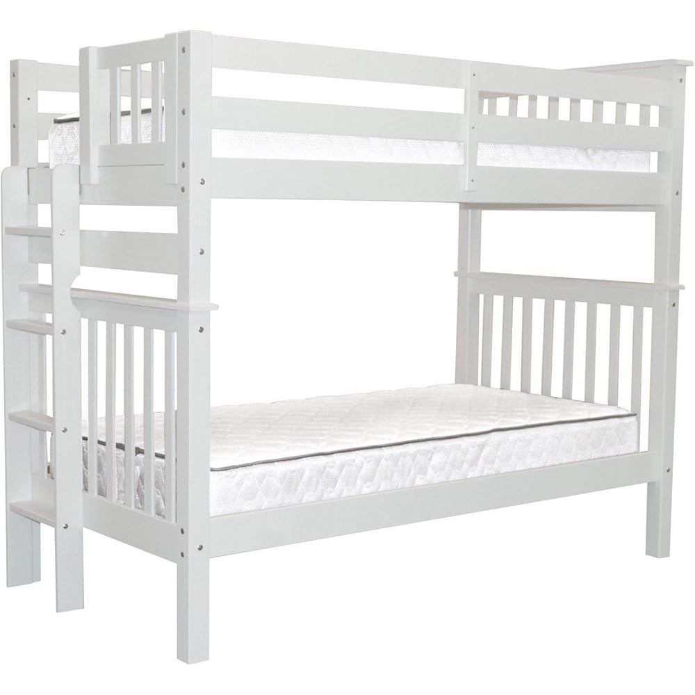 40/mo Finance Bedz King Tall Bunk Beds Twin over Twin Mission Style