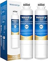 Vista 10 de Waterdrop Plus DA29-00020B 𝐍𝐒𝐅 𝟒𝟎𝟏 Certificado Filtro de Agua, Reduce 𝐏𝐅𝐎𝐀/𝐏𝐅𝐎𝐒, Reemplazo para Filtro de Agua Samsung® HAF-CIN, HDX FMS-2