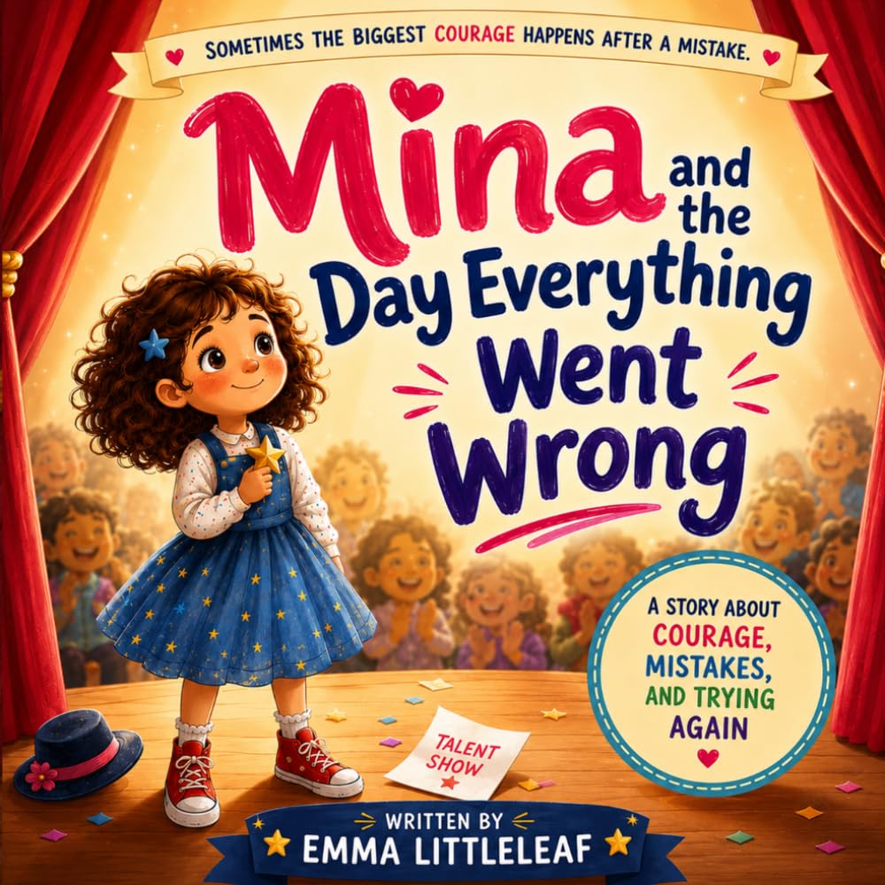 Mina and the Day Everything Went Wrong: A Heartwarming Growth Mindset Story About Courage, Mistakes, and Trying Again