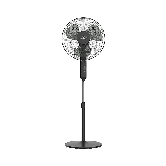 Buy VGuard Finesta Sts Plus 16 Pedestal Fan (Black) Online at Low