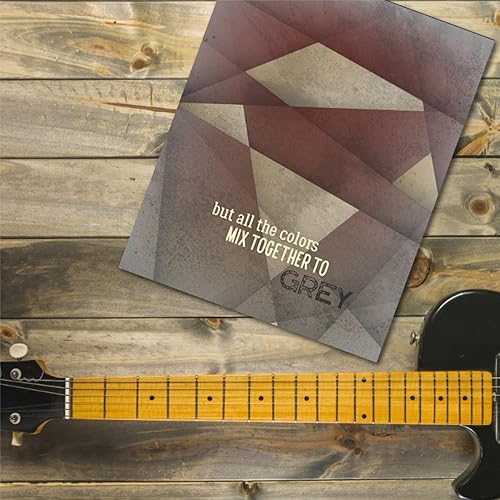 Miniatura 3 de Grey Street Song - Lyric Inspired Classic Rock Music Art Print