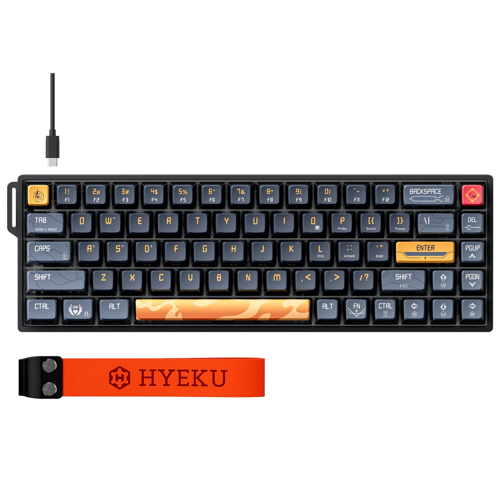 Amazon.com: Hexgears HK-K22 Hall Effect Gaming Keyboard, 65% TKL