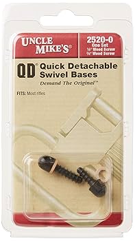 Uncle Mike's 115 RGS Sling Swivel Wood Screw Set, One Each 1