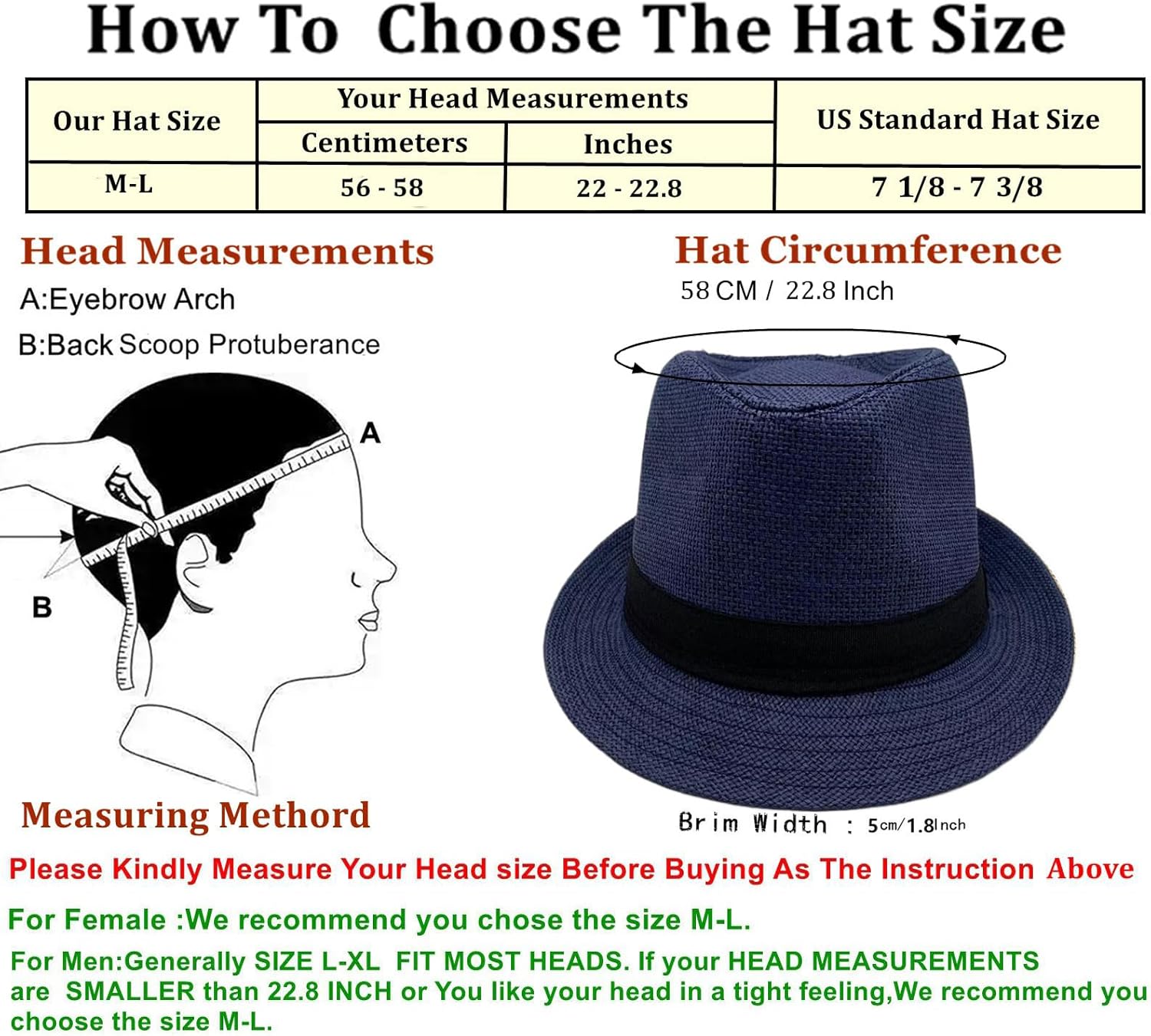 2 Pack Straw Fedora Hats for Men and Women, Short Brim Summer Beach hat, Trilby Panama Sun Hats. - Image 2