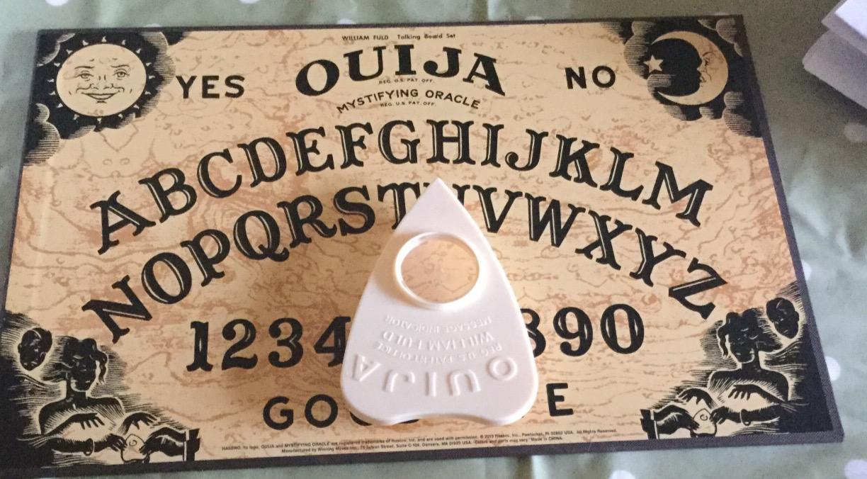 Classic Ouija With 1990s Artwork By Winning Moves Games, Thick