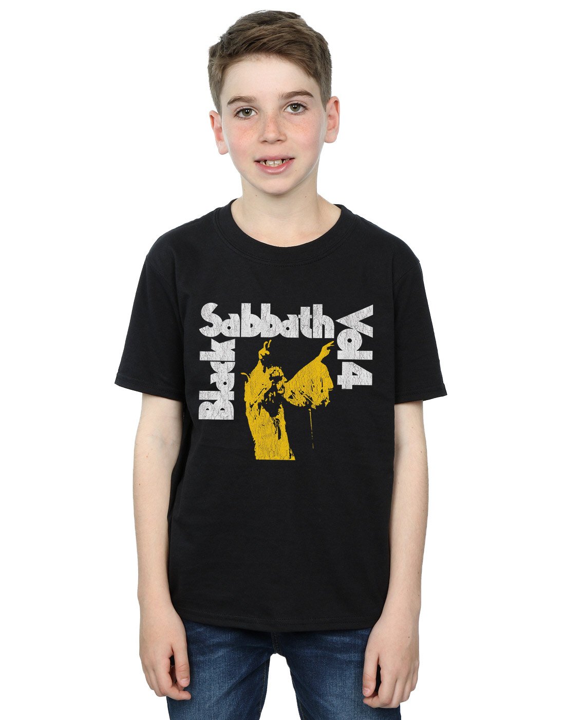 Black Sabbath Boys Vol. 4 T-Shirt 7-8 Years Black