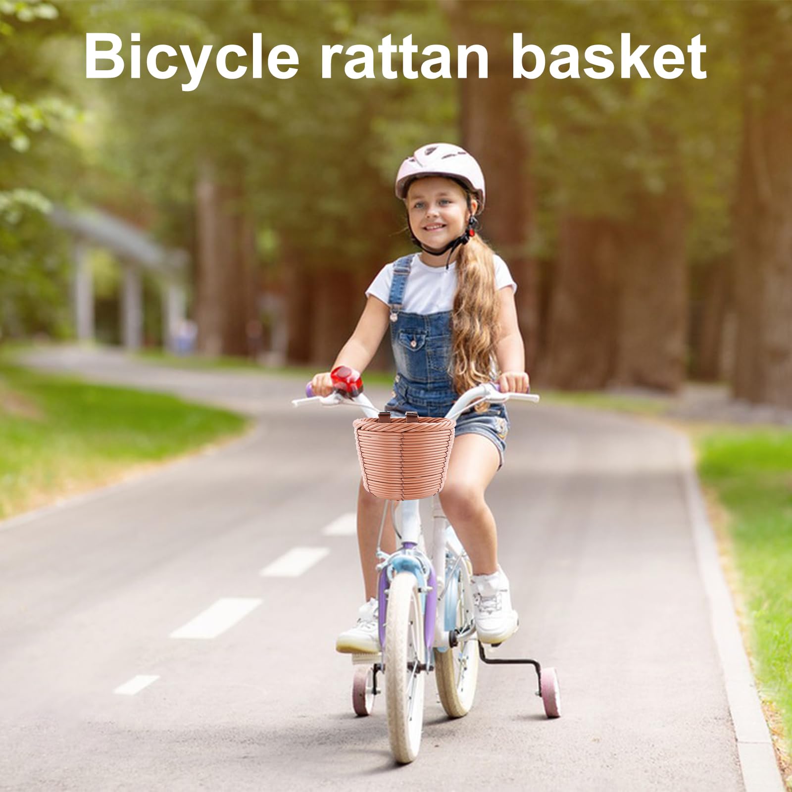 Cestino Anteriore Per Bicicletta Cestino Per Bici In Rattan Intrecciato