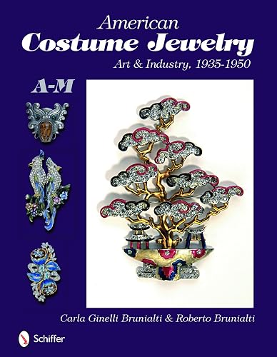 American Costume Jewelry: Art &amp; Industry, 1935-1950, A-M (1)
